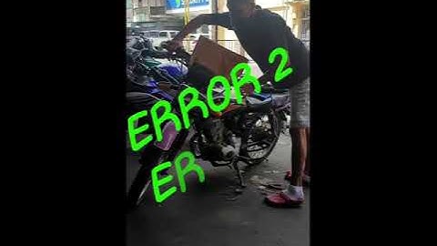 ERROR 2, ERROR 1 NMAX