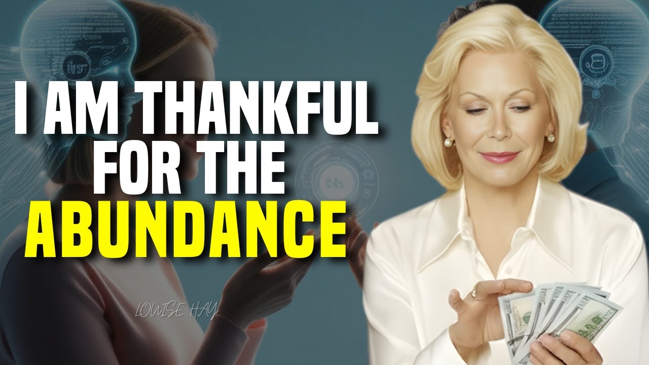 Louise Hay: I Am Thankful for the Abundance I Receive | Flow Practice ...