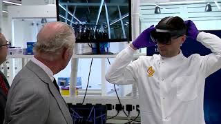 Prince Charles opens new AstraZeneca research center