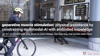 Generative Muscle Stimulation Physical-Ai By Constraining Multimodal-Ai With Embodied Knowledge