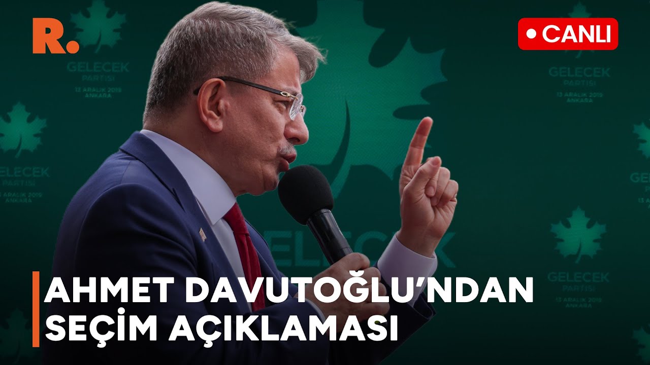 ⁣Ahmet Davutoğlu'ndan seçim sonuçları hakkında açıklama #CANLI