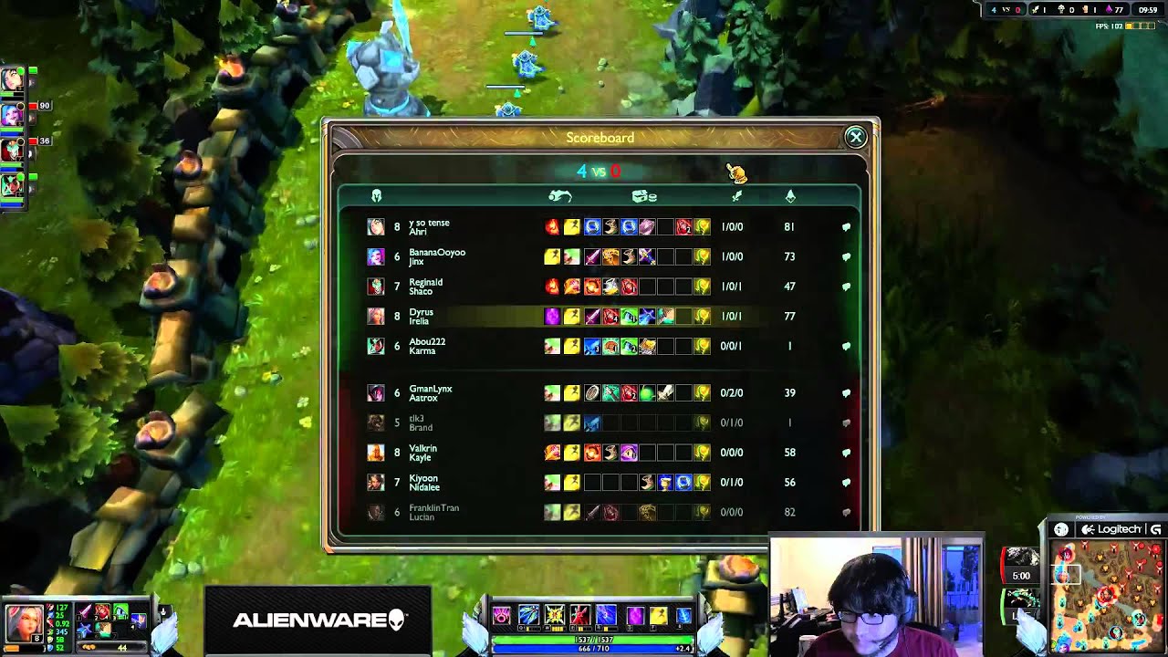 Dyrus Irelia vs Atrox [Diamond 1 Ranked Solo Queue Top]