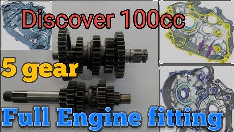 Bajaj Discover 100 Full Engine Fitting| Discover 100t engine rebuild | discover engine fitting