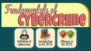 Fundamentals of Cybercrime