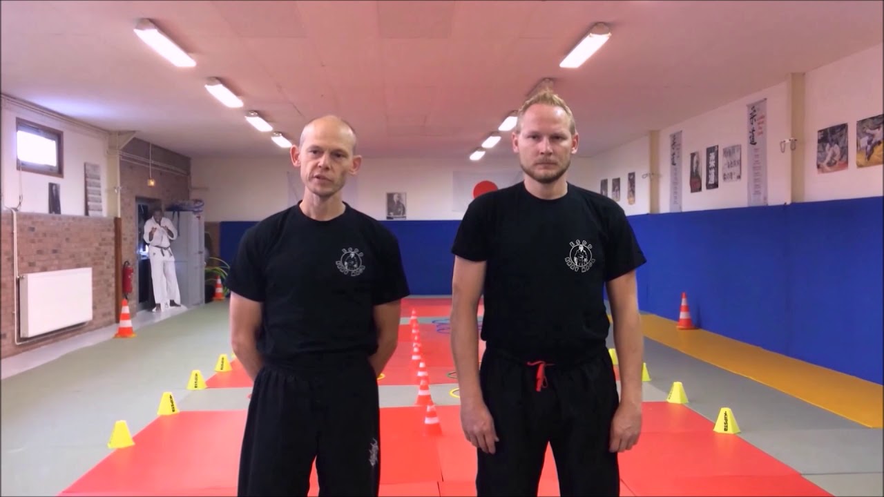 KRAV MAGA ESDD #2 DEFENSE COUP DE POING DIRECT ARRIERE NIVEAU VISAGE VARIATION