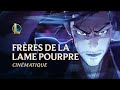 Frres de la lame pourpre  cinmatique de la fleur spirituelle 2020  league of legends