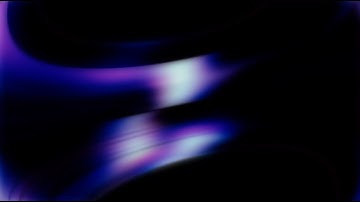 4K Curvy Glitch Light Leak - Infinite Loop Overlay