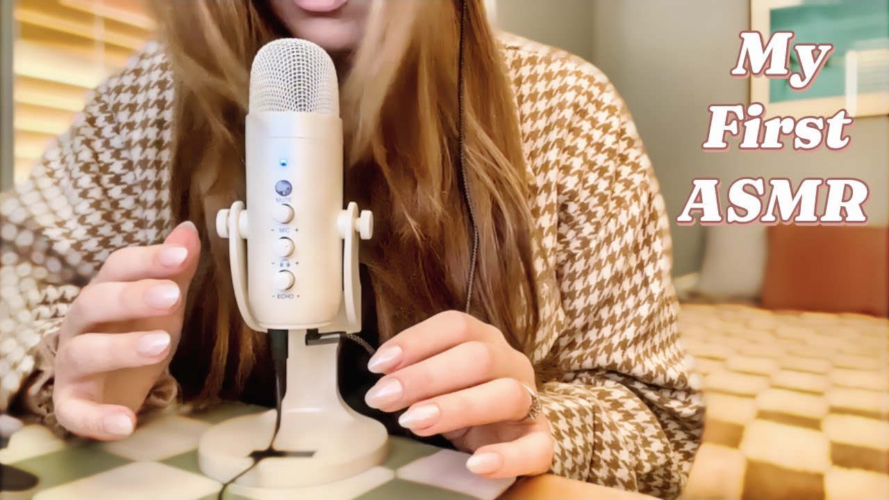 My First ASMR Video *Whispering* 🤍♡🎧