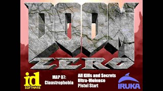 [Doom II] - Doom Zero 3.0 - MAP07 "Claustrophobia" - 100% Playthrough