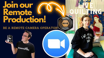 🔴LIVE - vMix Remote Production Workflow - Operate our PTZ Cameras Remotely