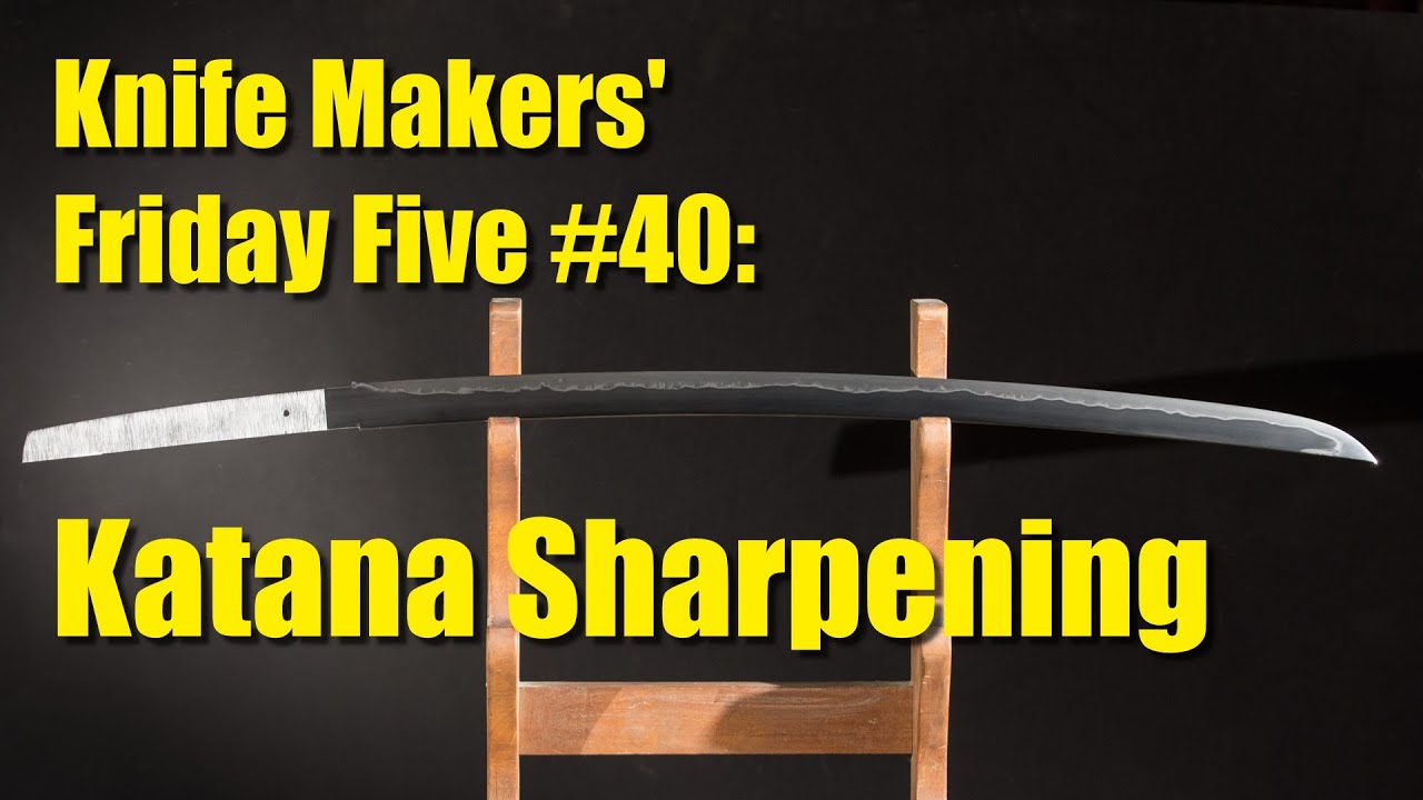 How to Sharpen a Katana – 5 Steps of Stroke Technique - OnlyKnife