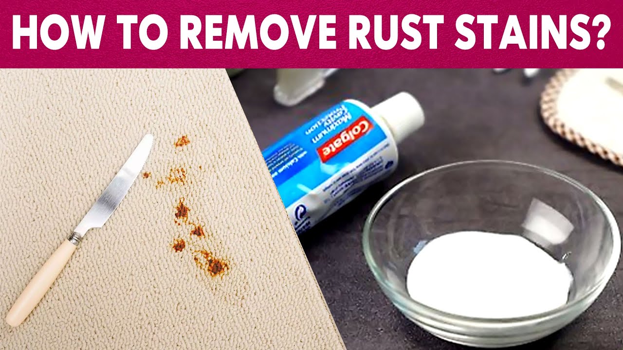 How to Remove Rust Stains from Clothes | IBC Mangai - YouTube