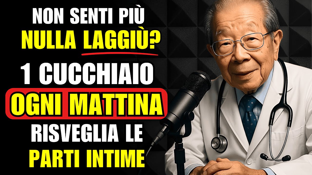 Donne sopra 60: 1 cucchiaio di elisir ogni mattina per tornare a sentirti viva laggiù | Dr. Yamamoto