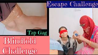 STAY Alert 🚨 Stay Safe Kidnapping Episodes with Tap ||Tap Gag || Escape Challenge/ Blindfold Act
