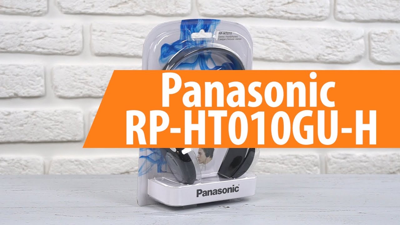 Распаковка Panasonic RP-HT010GU-H / Unboxing Panasonic RP-HT010GU-H