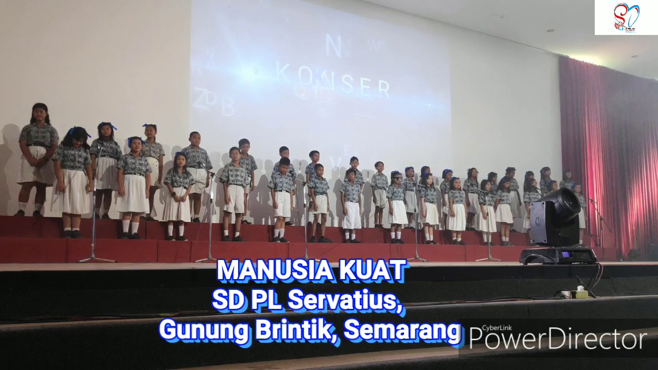 Manusia Kuat - Tulus, Paduan Suara SD PL Servatius Gunung Brintik Semarang