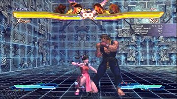 SFxT Xiaoyu Combo 1: meterless 402 dmg