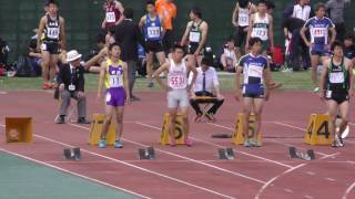 20170422群馬リレーカーニバル男子100m2組