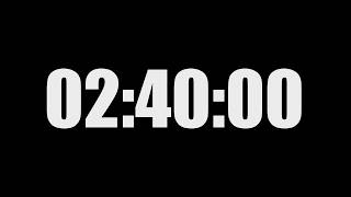 2 Hour 40 Minute Timer