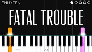 ENHYPEN - Fatal Trouble | EASY Piano Tutorial