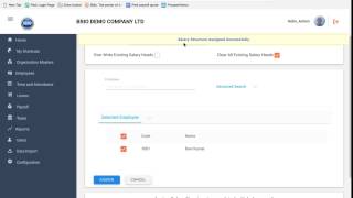 3.b Payroll Setup, Assign CTC Breakup
