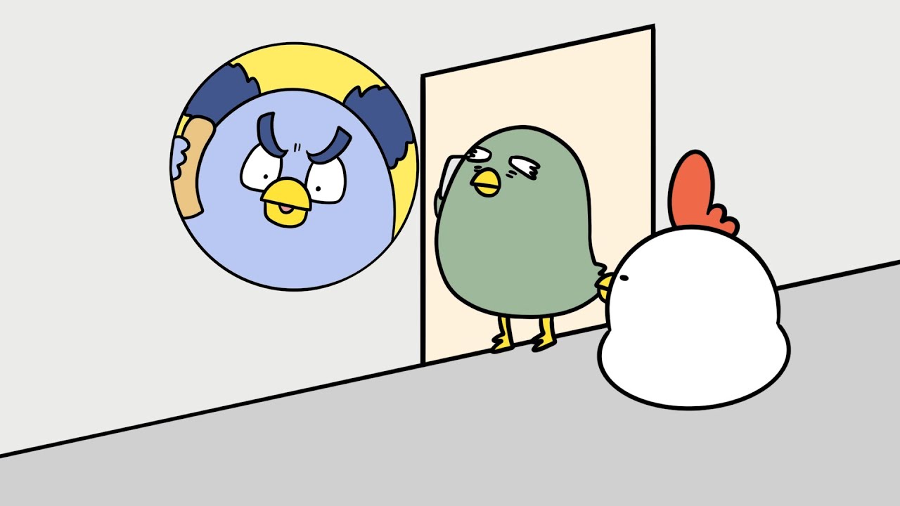 クレーマーに 上の鳥出せ って言われて上の階に住んでる鳥を出すニワトリ でぶどりアニメ Youtube