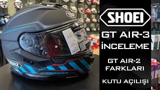 Shoei Gt Air 3 inceleme | Gt Air 2 Farkları | Kutu Açılış | Kask İnceleme | Gobrovlog