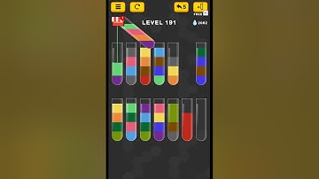 #new Water Color Sort Puzzle level 191 #WaterColorSortPuzzle #game #games