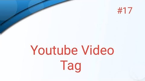 Add Or Insert Youtube Video In HTML || Part-17 || Sunshine Tech Support