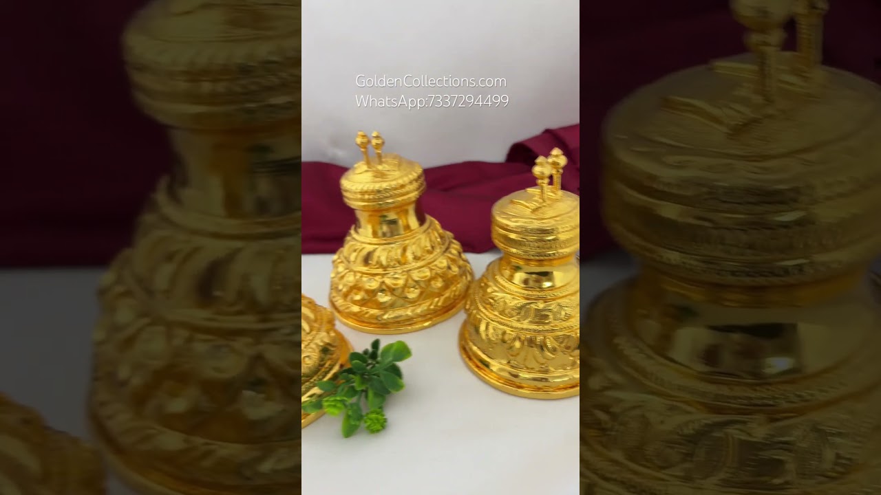 Shatagopam – A sacred deity accessory that enhances divine grace and protection. 