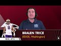 Falcons Draft Edge Rusher Bralen Trice In Round 3 Of 2024 NFL Draft | Falcons News