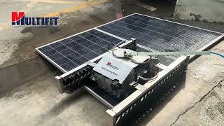 Watering Washing from Multifit Solar Panel Cleaning Robot MR-T1