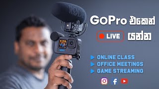 GoPro 10 Camera for LIVE Streaming - Online Class, Meeting and Gaming