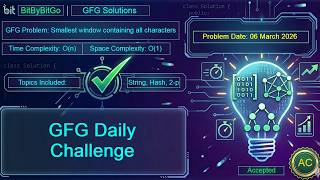 GeeksForGeeks Daily Problem Solution (6 March 2026) | C++ | Interview Prep