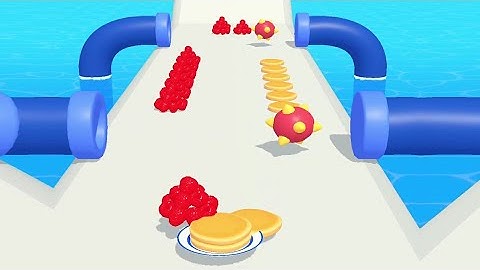 PANCAKE RUN NEW UPDATE ALL LEVELS MAX #25 GAMEPLAY WALKTHROUGH PART 4