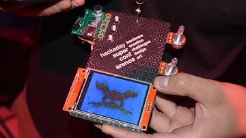 Hackaday Superconference Badge Modding