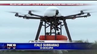 Developing drones that could save lives