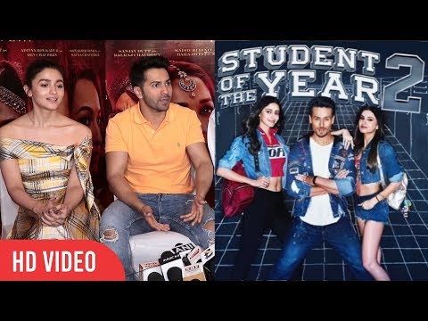 Varun Dhawan And Alia Reaction On Student Of The Year 2 | Tiger Shroff