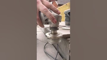 Using this bullnose for the first time on a landscaping project #garden #landscaping #subscribe