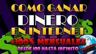 Como GANAR DINERO real en internet (+100$ mensuales) | ANUNTIOMATIC