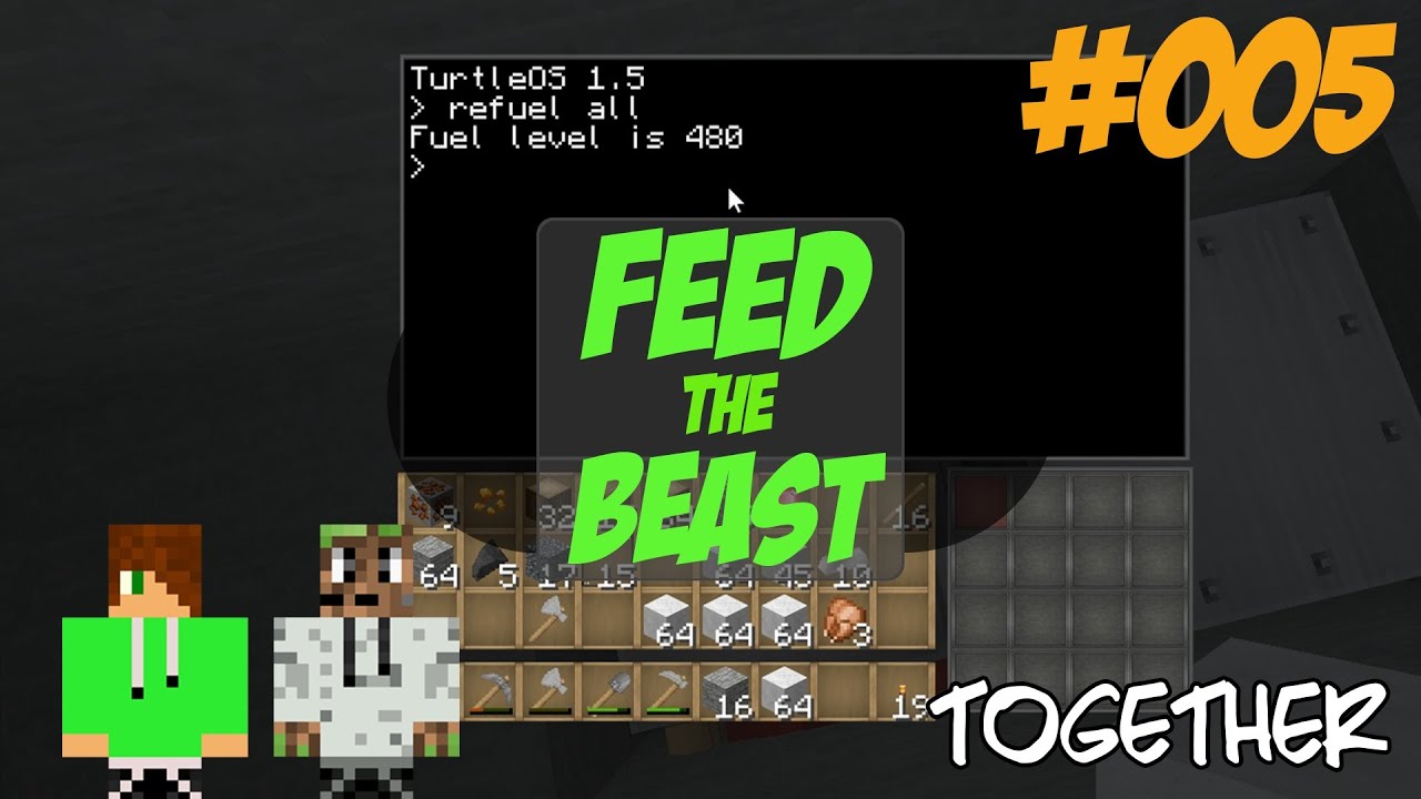 Feed The Beast #005 - FTBTogether Projekt - Mining Turtle (Robins Sicht ...