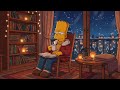 Snowy Window Relaxation ❄️ Chill Lofi for Deep Concentration