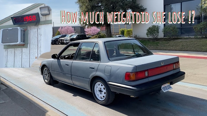 How much does a civic weigh