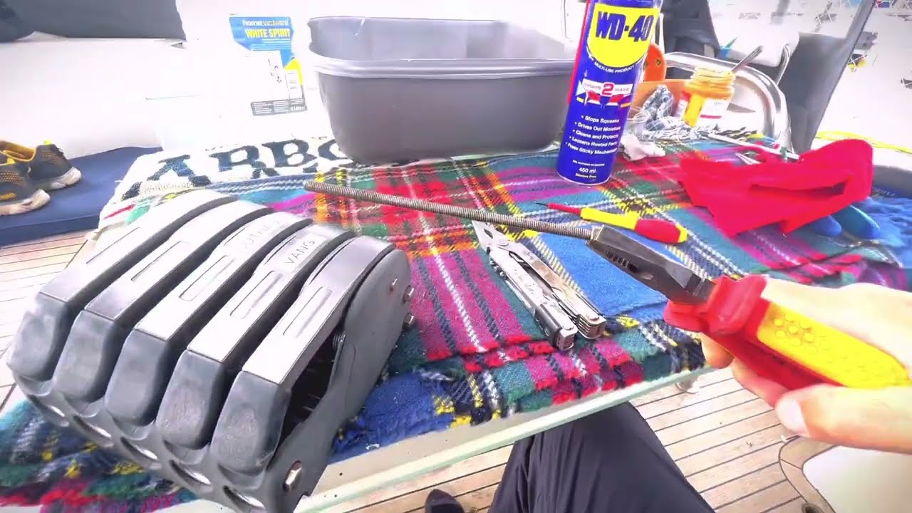 Spinlock xts clutch service rebuild, 20 years old and never been serviced!