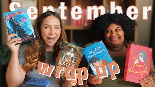 September Wrap Up | spiraling into sci-fi, five-star romances, & playing the imitation game