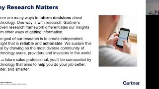 Gartner Sales Technology Presentation