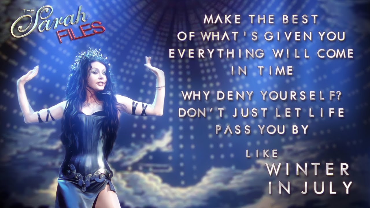 Winter in july (lyrics ecard) YouTube