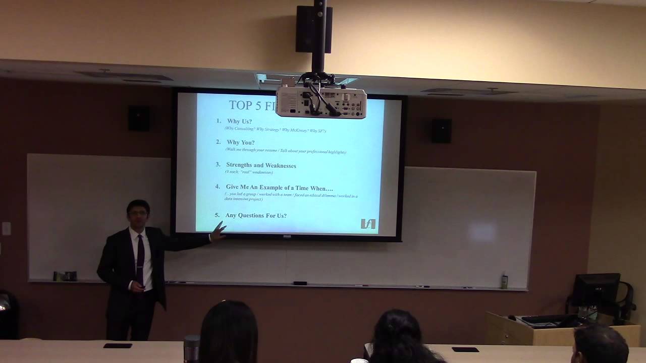 Management Consulting Case Workshop Part 1, @ Fletcher School, Fall 2014