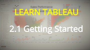 2.1 Learn Tableau : Getting Started With Data | How to Connect to Excel File in Tableau