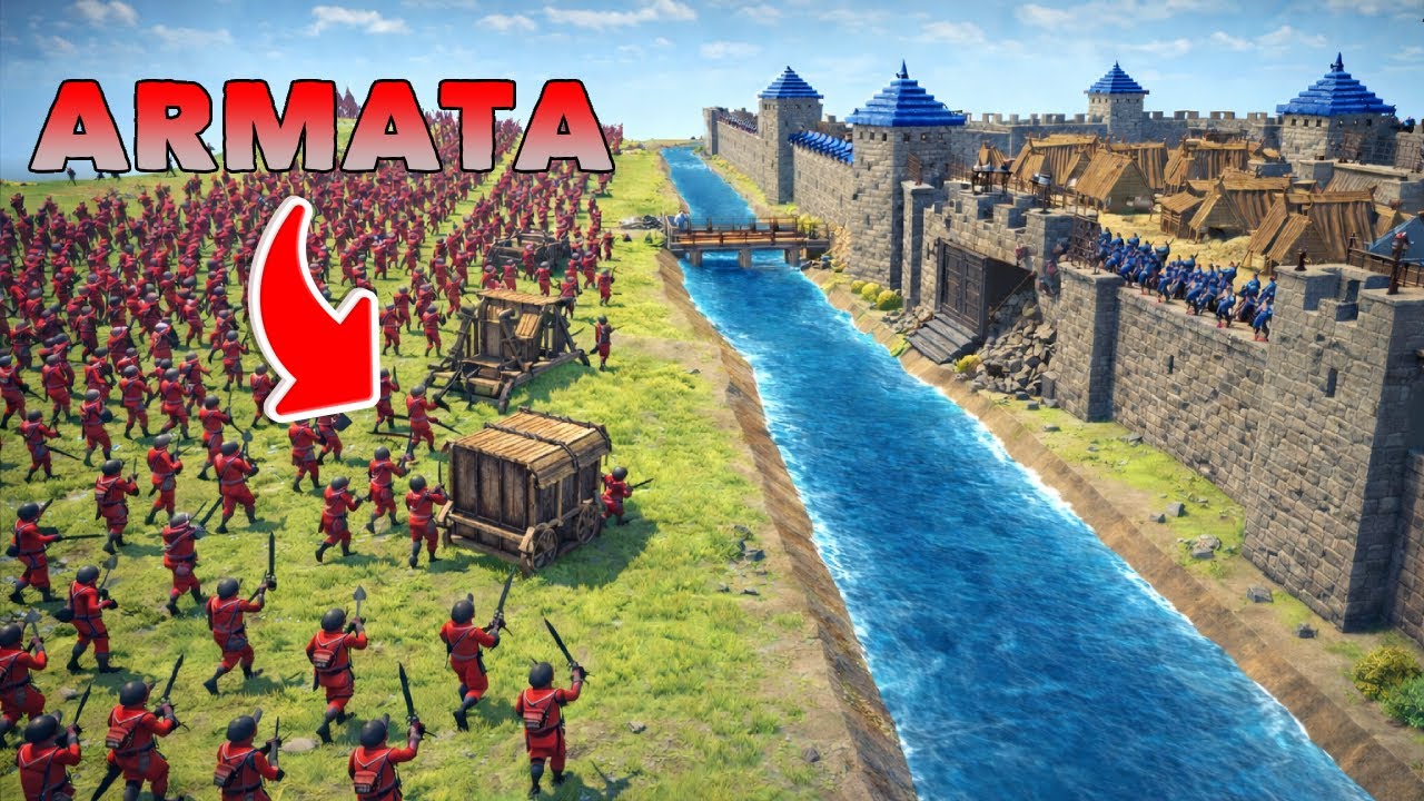 Cea Mai Mare Armata vs Cel Mai Bun Castel.....